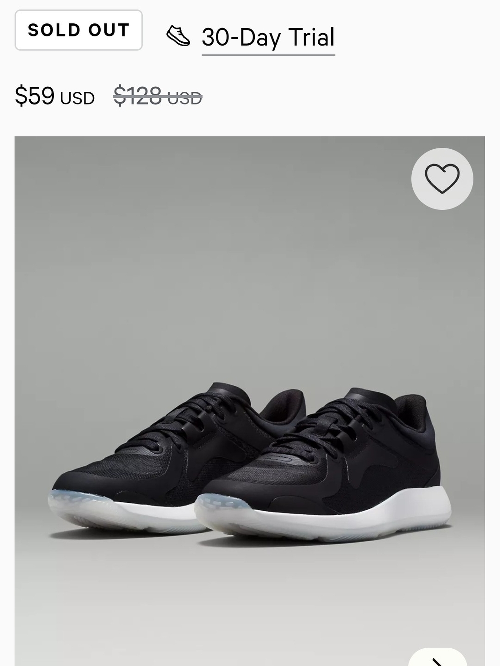 Lululemon Stongfeel Sneakers Size 8 - SOLD OUT Online
